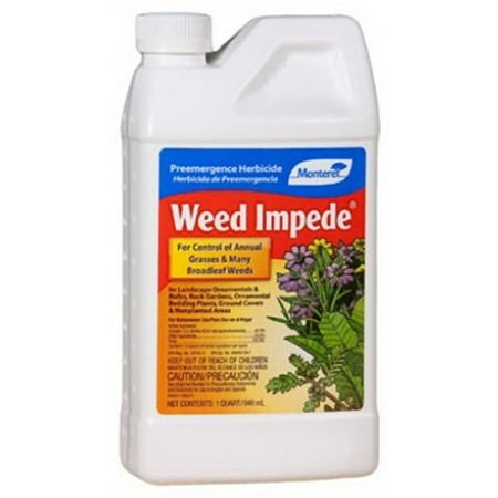 - Monterey Lawn & Garden Prod LG5135 Weed Impede Herbicide, Qt. - Quantity 1