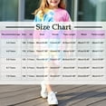 thumbnail image 3 of Cethrio Girls' Summer Short Sets, Cotton Casual 2 Piece Tie Dye Outfit Sets Pink Size 6 T, 3 of 6