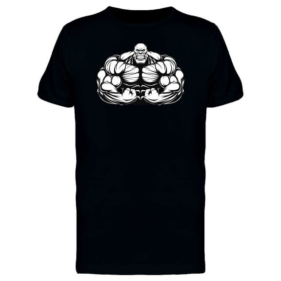 Metallic Guy Flexing Tee Men's -Image by Shutterstock