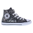 thumbnail image 2 of Converse Chuck Taylor All Star Glitter Easy-On Youth Girls' (11-3) Hi-Top Sneaker | A11116C Black, 2 of 4