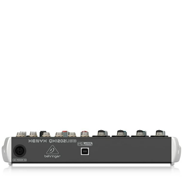 Behringer Xenyx QX1202USB 12 Input Audio Mixer with USB - Walmart.ca