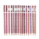 thumbnail image 5 of Delineador de labios de madera profesional para mujer, delineador de labios encantador, resistente al agua, lápiz suave, maquillaje, herramienta cosmética de larga duración, 28 colores, 5 of 5