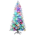 thumbnail image 2 of Mr Christmas 6.5' LED 55-Function Tree with Alexa (Flocked), 2 of 11