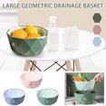 thumbnail image 1 of Vaidha Kitchen Strainer Colander Bowl Set, 2 In 1 Multipurpose Sink & Strainer, Sink & Fruit & Vegetable Basket, 1 of 4