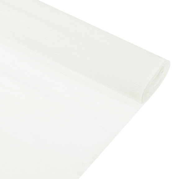 Crepe Paper Roll 7.5ft Long 20 Inch Wide for Wedding Decoration,White 2pcs