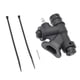 thumbnail image 1 of Válvula En Forma De K Buceo Válvula De Tubería Usada Universal 45 Grados Bcd Inflador De Potencia Válvula Compensadora De Flotabilidad Con Conexión Estándar Para Equipos De Buceo Vogacara VI003896-00, 1 of 5