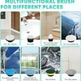 thumbnail image 6 of Electric Spin Scrubber, Cordless Shower Scrubber with Extendable Handle, Power Scrubber with 9 Replaceable Brush Heads, Floor Scrubber Shower Cleaning Brush Household Tools for Bathroom Kitchen Pool, 6 of 11