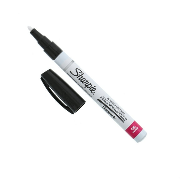 Sharpie® Oil-Based Paint Marker, Fine Point, Black