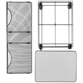thumbnail image 3 of Scranton & Co Steel Mesh Black Mobile File Cube Rectangular 13.5" W x 16.75" D x 13" H, 3 of 3