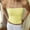 Yellow, variant on Tank Tops Women Women Strapless Striped Bandeau Tube Tops Aesthetic Sleeveless Backless Crop Tank Going Out Summer Girls(Yellow,S)