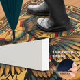 thumbnail image 2 of Yayeee Doormat for Inside 20"x32" Absorbent Low-Profile Washable Non-Slip Rubber Backed Entryway Rug, Retro Abstract Eagle, 2 of 8