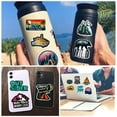 thumbnail image 5 of 100 Pcs Outdoor Camping Stickers Travel Hiking Adventure Stickers Wilderness Nature Stickers Pack Waterproof Vinyl Stickers Decals for Water Bottle Laptop Luggage for Adults Teens Girls Boys Kids, 5 of 5