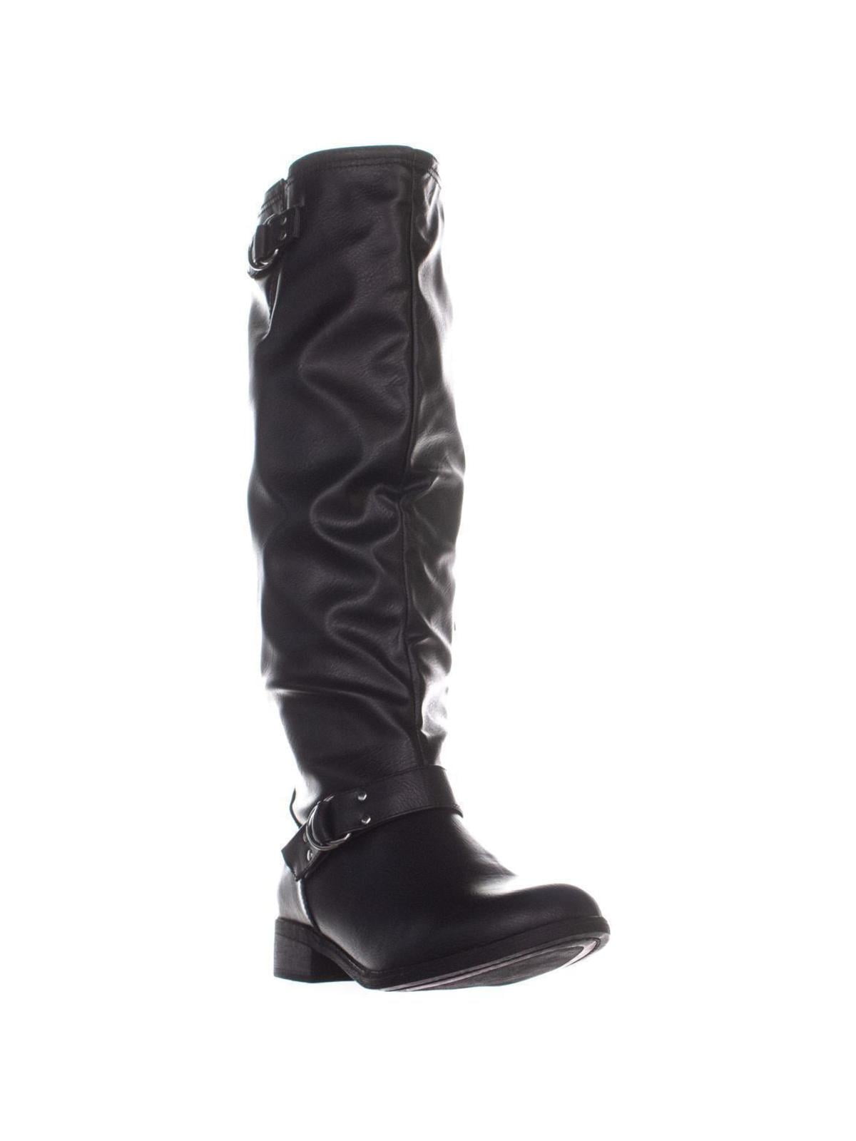 XOXO Womens XOXO Minkler Knee High Boots, Black