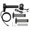 Black, variant on Sagargo Silicone Grip Throttle Speed Control Handle for Scooter Motorcycle Anti Slip Red