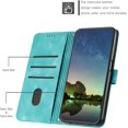 thumbnail image 2 of Case for Motorola Edge 2024 Case Wallet Black with Strap Lanyard, Motorola Moto Edge 2024 Phone Case Leather with Card Holder Shockproof Flip Cover Heavy Duty (Green), 2 of 14
