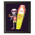 thumbnail image 1 of Gango Home Decor Vertical Shark Bait by Michael Buxton (Ready to Hang); One 11x14in Black Framed Print, 1 of 3