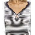 thumbnail image 6 of Mills by Millie Bobby Brown Women's Cut and Sew Henley Long Sleeve Top, Sizes XXS-XXXL, 6 of 10