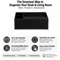 Charcrocsm PU Leather Tissue Box Cover, Rectangular Tissue Holder, with ...