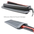 thumbnail image 3 of Tapis en Silicone Résistant à la Chaleur pour Fer à Friser, Repos pour Tables de Toilette, Accessoires de Coiffure Gris, 3 of 9