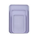 thumbnail image 2 of Bandeja Rectangular Grande, Mediana y Pequeña, Juegos de Tres Platos para El Hogar, para Colocar Tazas de Té, Platos de Cena y Platos para Aperitivos., 2 of 6