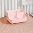 thumbnail image 1 of Pen Holder, Desktop Organizer with Multiple Compartments, Large Capacity Stationery Storage, Office and Home Desk Accessory, Rounded Design for Reliable Use, 1 of 2