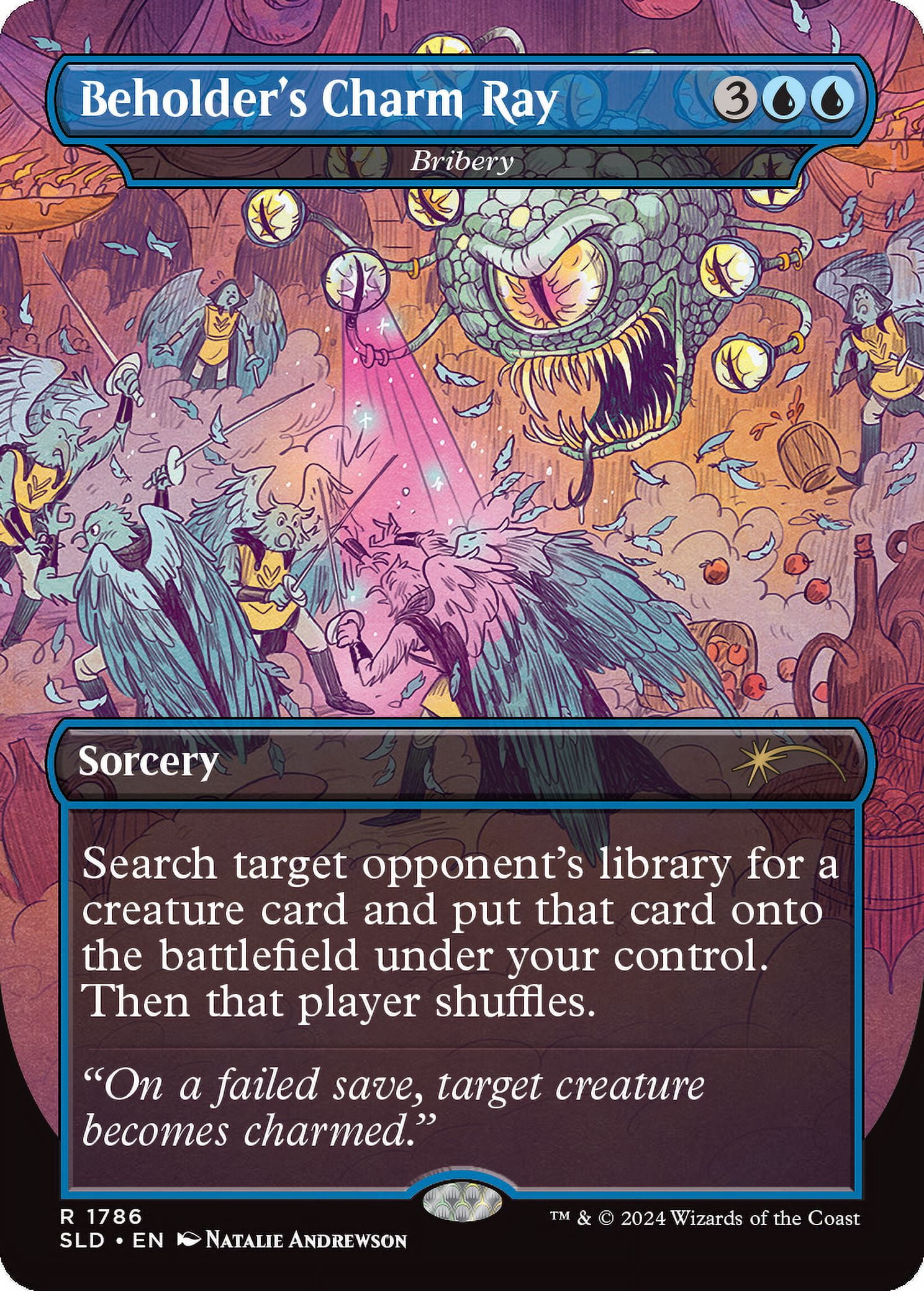 Magic the Gathering Secret Lair x Dungeons & Dragons: Death is in the Eyes of the Beholder I - Foil Edition