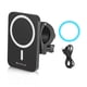 thumbnail image 1 of Puluz 15W Teléfono Wireless Carger Carger Protección de cortocircuito Rotación Reemplazo de soporte de carga ajustable para iPhone 13 Negro Inevent EL014491-02B, 1 of 7
