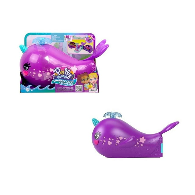 Set de Juego Polly Pocket Narval Mágico Bahía Mágica