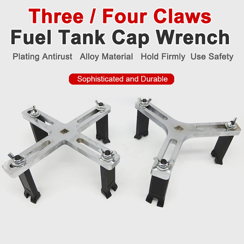 belupai Universal Car Fuel Tank Cap Lock Ring Wrench Anti-Slip Pump Cover Removal Tool 