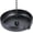 Black, variant on Metal Rain Chain Basin, Antique Copper, 12.9" Diameter, 4" High, Rain Chain Anchor with S-Hook