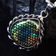 thumbnail image 6 of Natural Opal 31 Ct Pear Cut Certified 925 Starling Silver Gems Pendant For Her, 6 of 7