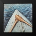 thumbnail image 2 of Atelier B Art Studio 12x12 Black Modern Framed Museum Art Print Titled - Canoe Adventure Paddle, 2 of 5