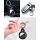 thumbnail image 5 of Paquete de 2 fundas protectoras para Airtag Finder con acabado mate, llavero de metal, soporte Compatible con Apple Air Tag (negro + verde), 5 of 5