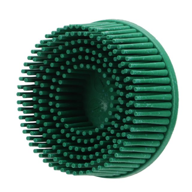 Bristle Disc Quick Change Discs 2 Inch Bristle Disc Grit Abrasive Bristle Shank Attachment Disc for Remove Burr Rust Coatings On Metal