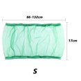 thumbnail image 2 of Yucurem Nylon Mesh Bird Cage Cover Net Easy Cleaning Seed Catcher Guard Bird Essentials (Green), 2 of 9