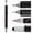 Black, variant on 2Pcs 6-in-1 Pocket Genius Pen Multi-Function Tool with Level Screwdriver Stylus Ruler