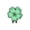 5, variant on Zincs Alloy Golf Ball Marker with Floral Designs Hat Clip for Ball Positioning Fashion Flowel Pin Accessory