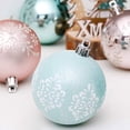 thumbnail image 6 of 30PCS Christmas Ball Ornaments for Xmas Tree Decor 2.36" Shatterproof Christmas Tree Decorations with Hanging Rope Multi Color (Babyblue & White & Pink) ST-001, 6 of 6