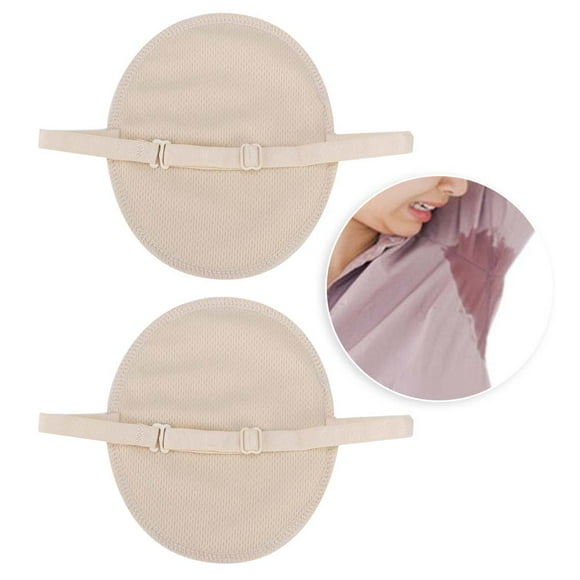 Sweat Pads For Women Armpits ,Underarm Sweat Pads Reusable Cotton Armpit Sweat Guard Cover Underarm Sweat Absorbent Pads Skin Tone