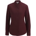 thumbnail image 1 of Edwards Garment Womens Stand-Up Collar Shirt, Burgundy, Small, 1 of 1