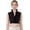 Black Lace Collar, variant on YEKEYI Victoria Cotton Shirts Elegant Ruffle Collar V Neck Dickey Mock Turtleneck Faux Collars for Women Girls