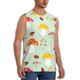 thumbnail image 2 of Balery Mushroom Bee Camisetas sin mangas para hombre, absorbe la humedad y protege contra el mal olor.-Medium, 2 of 7