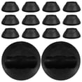 thumbnail image 2 of GOOHOCHY 16 protectores de silicona para patas de silla, antideslizantes, para mesas y sillas, para suelos de madera., 2 of 8