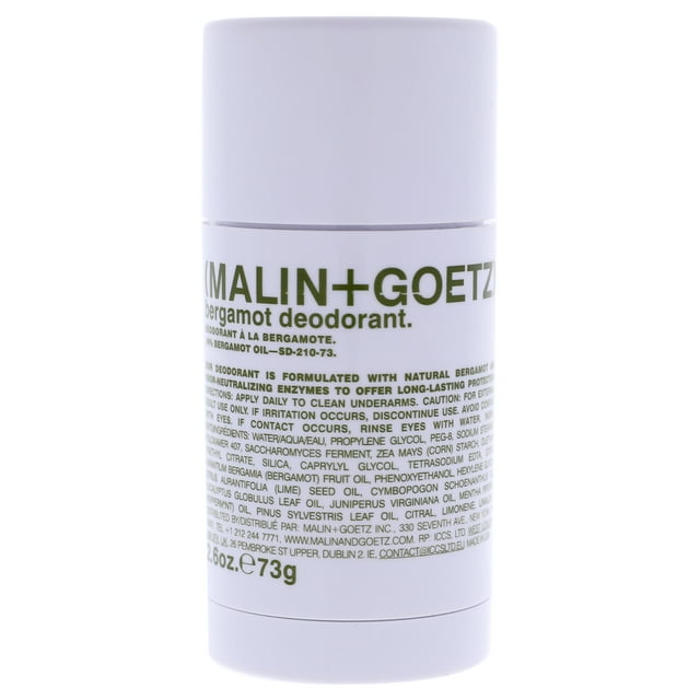 Malin + Goetz Desodorante en barra Desodorante en Barra Bergamota 2.6 oz Malin + Goetz Desodorante en barra 2.6 oz