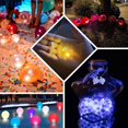 thumbnail image 5 of Efavormart 50 Pack Blue Round LED Balloon Lights, Waterproof Battery Operated Mini LED Balls - 0.5", 5 of 11