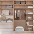 thumbnail image 5 of Unique Bargains 1 Pack Clothes Storage Bags Moving Bags Gray 20.5*17*8in, 5 of 7