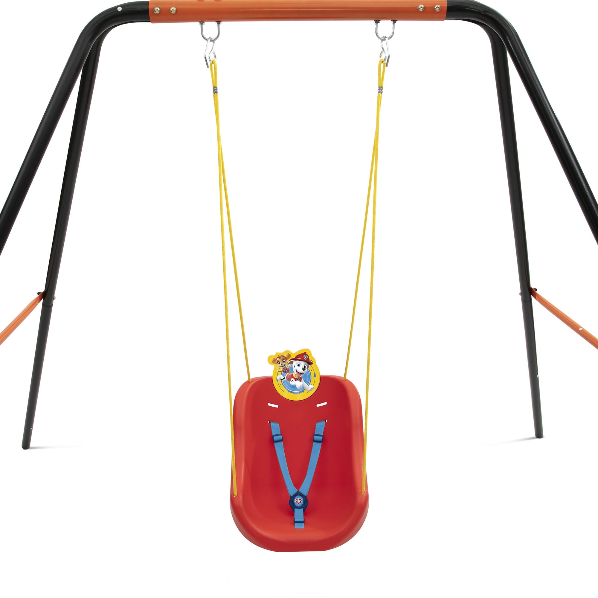 Nick Jr. PAW Patrol 2-in-1 Outdoor Swing by Delta Children – For Babies and Toddlers – Full Bucket Seat