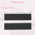 thumbnail image 4 of 15 Sets Removable Rug Gripper - 1 x 4 Inch Velcro Strips with Adhesive, Double Sided Hook and Loop Tape, Removable Rug Tape, Reusable Velcro Gripper for Carpet by, 4 of 7