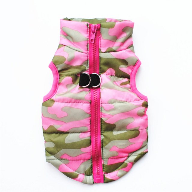 JFBUJC Dog Apparel Jacket Cotton Cold Weather Winter Fall Warm Doggy Coat Apparel Costumes