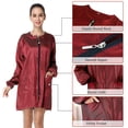 thumbnail image 2 of Bata impermeable para salón Exttlliy, poliéster, talla M, 2 of 6